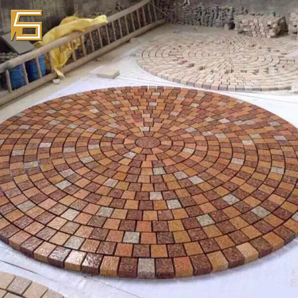 Driveway Material Grainte Stone,cobblestone Path Edging,garden Path